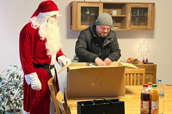 Der Nikolaus kommt in die Wohngruppen!