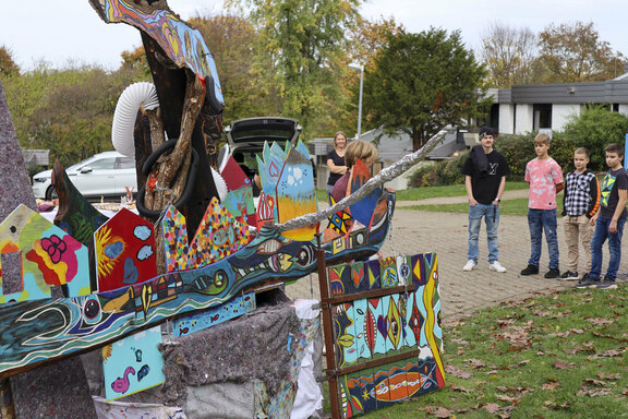 Finissage des Kunstprojekts