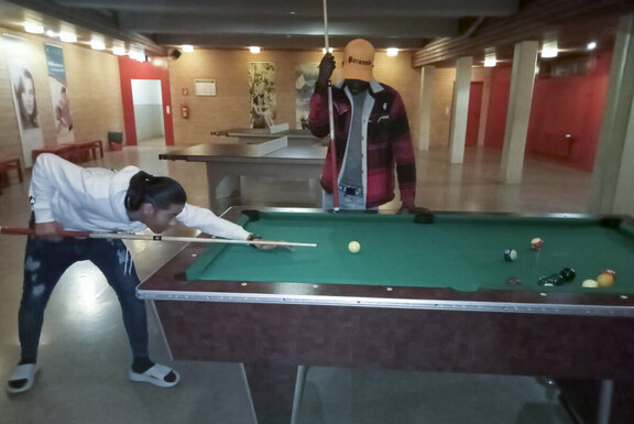 Billardspielen war sehr beliebt Billardspielen war sehr beliebt