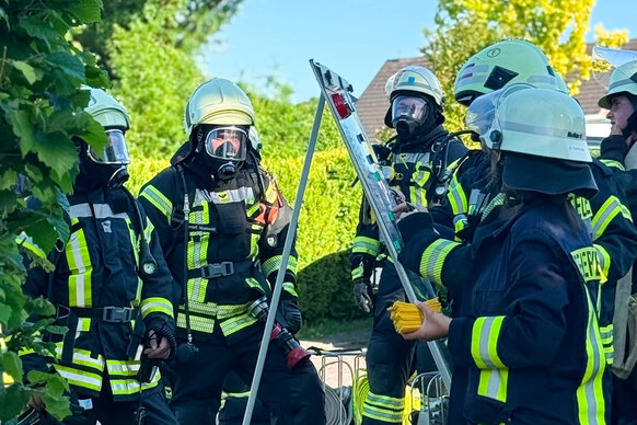 Die Übung zeigte ein gutes Zusammenspiel aller Beteiligten