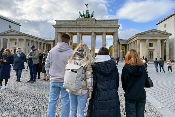 Vor dem Brandenburger Tor