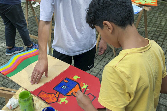 Impressionen vom Kunstprojekt