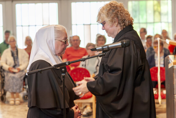 Gottesdienst mit Jubilarinnenehrung