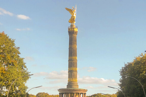 Impressionen von der Stadtbesichtigung – die Siegessäule Impressionen von der Stadtbesichtigung – die Siegessäule