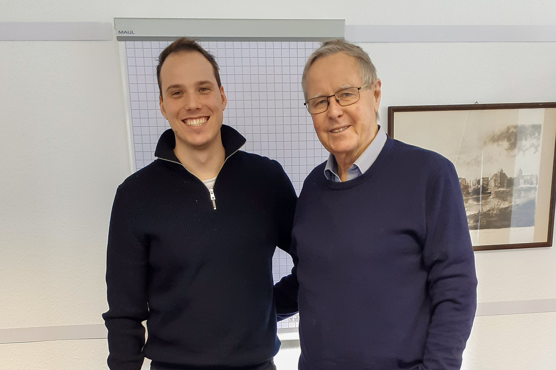 Von links: Dr. Enno von Fircks und Jürgen Holländer