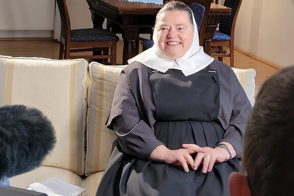 Einblick in die Dreharbeiten