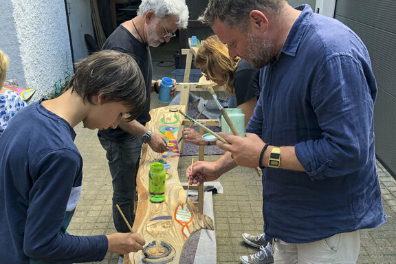 Impressionen vom Kunstprojekt