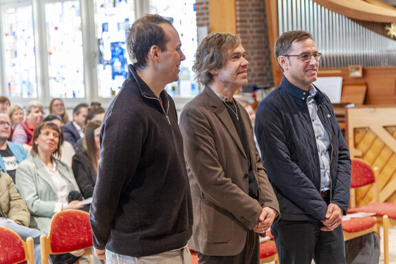 Impressionen aus der Andacht mit Einführung