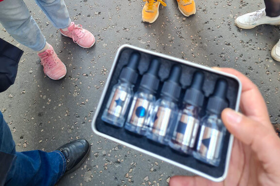 Für die Detektivarbeit gab es die passende Ausrüstung