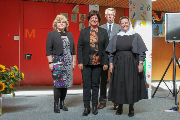 Die Geschäftsführung war aus Freudenberg angereist