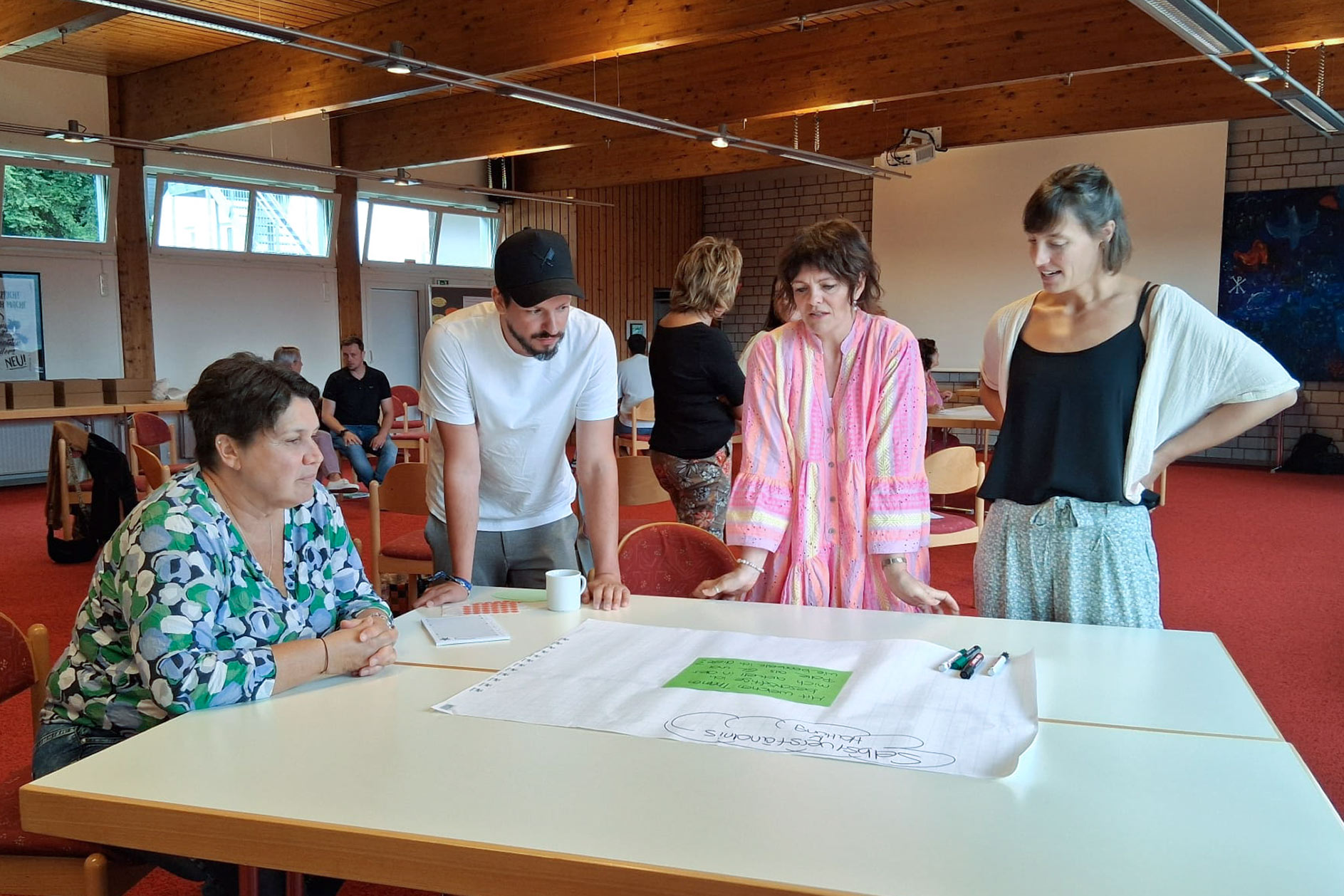 Arbeitseinheit in Kleingruppen