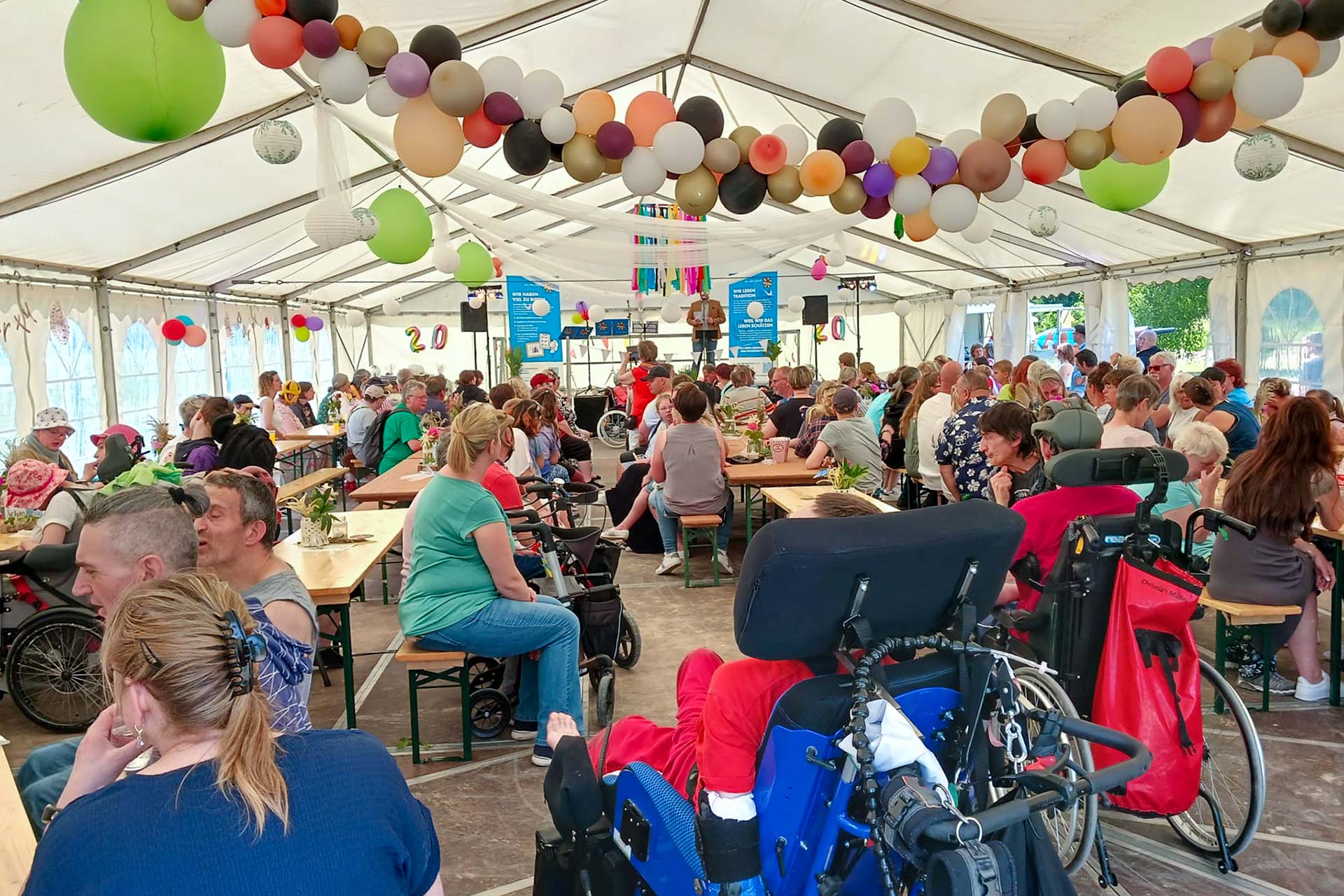 Bei dem bunten Programm war für alle etwas dabei