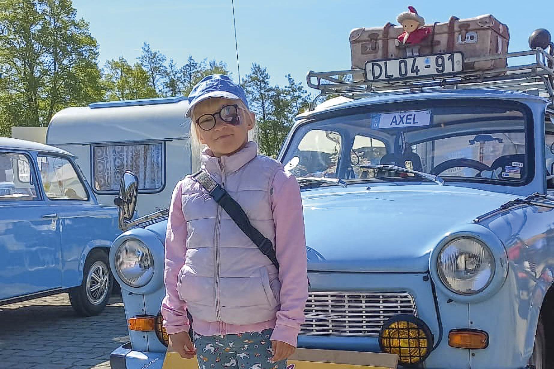 Beim Oldtimertreffen in Wittstock konnten die Kinder viele Fahrzeuge bewundern